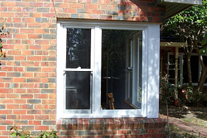 Double Hung Windows with Fixed Sash